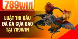 Luật thi đấu đá gà cựa dao tại 789win